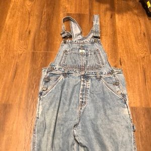 Women's Blue Denim Overalls